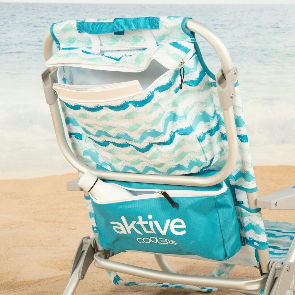 image 1 of Beach Chair Aktive 50 x 70 x 45 cm (2 Units) N/A