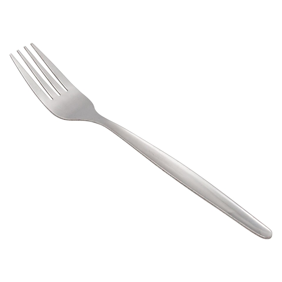image 1 of Argon Tableware Economy Stainless Steel Dinner Forks - 19.5cm - Pack of 6