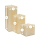 image 3 of Nicola Spring Vanilla Pillar Candles - 6 Sizes - Cream - Pack of 6 Cream