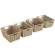 image 8 of VonHaus Storage Seagrass Baskets Brown | One Size