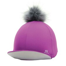 Hy Sport Active Pom Pom Hat Cover - Amethyst Purple - One Size Purple | One Size