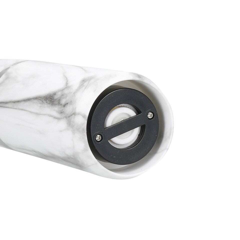 image 1 of MasterClass Salt or Pepper Mill, 17cm Marble Finish Spice Grinder
