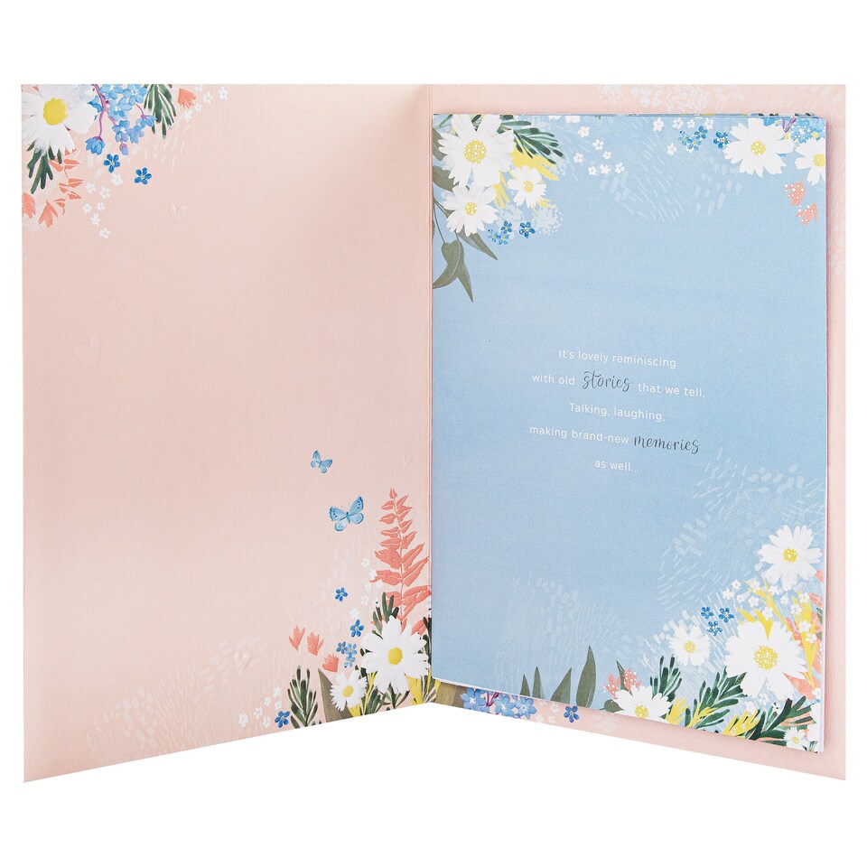 image 1 of Hallmark Birthday Card For Daughter - Pink Florals Design And Heartfelt Verse
