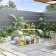 image 2 of Outsunny Tunnel Greenhouse Grow House Steel Frame PE Green 200x100x80 cm