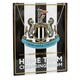 image 2 of Newcastle United FC Home Team Plaque - Black/White/Gold - 25cm x 20cm