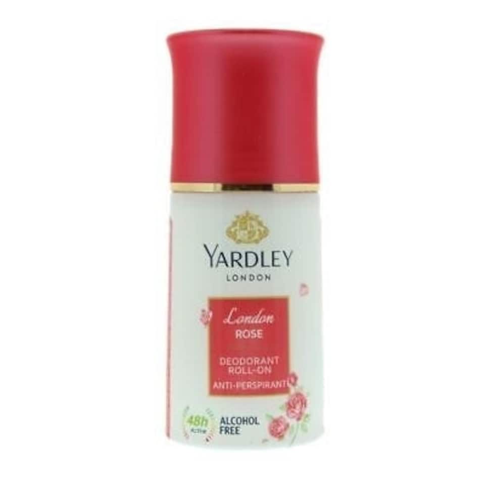 image 1 of Yardley London Rose Deodorant Roll On 50ml Women