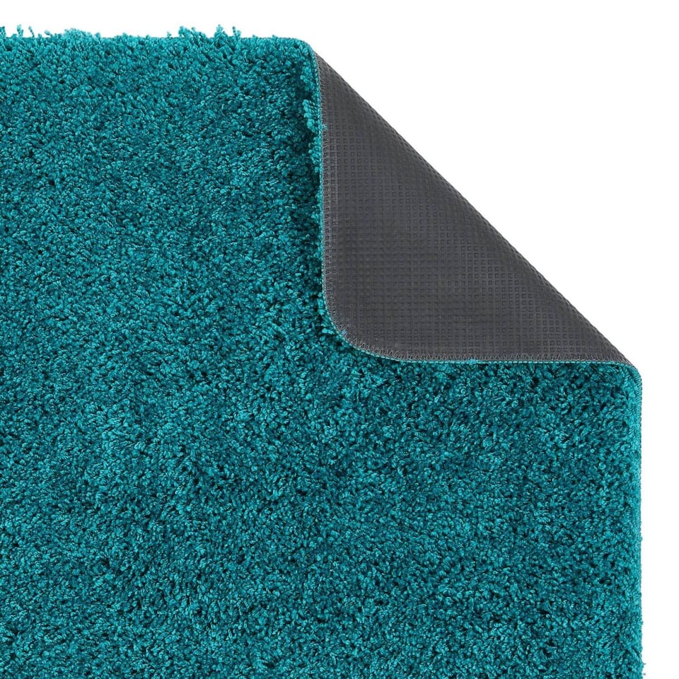 image 1 of Washable Non Slip Shaggy Floor Rug Soft Stain Resistant Plain