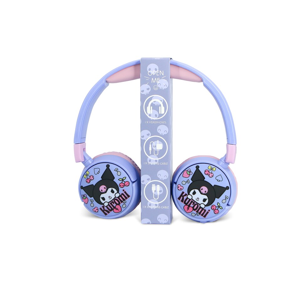 image 1 of OTL Kuromi Kids Wireless Headphones