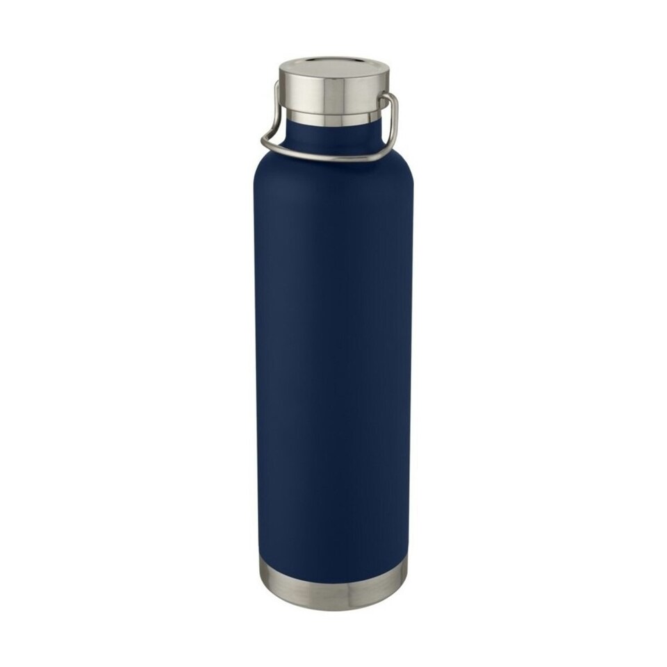 image 1 of Avenue Thor Copper Plated 1L Flask - Dark Blue - One Size