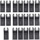 image 1 of 20pc Oscillating Multi Tool Saw Set Blade Metal Wood PVC Cutter