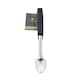 image 2 of MasterClass Buffet Salad Fork Black Stainless Steel | Black