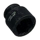 image 5 of 3/4" Drive 38mm Shallow Metric MM Impact Impacted Socket 6 Sided Single Hex