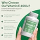 image 2 of Vitamin E Capsules 400iu