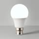 image 2 of ValueLights 4 Pack B22 White GLS Light Bulbs | White