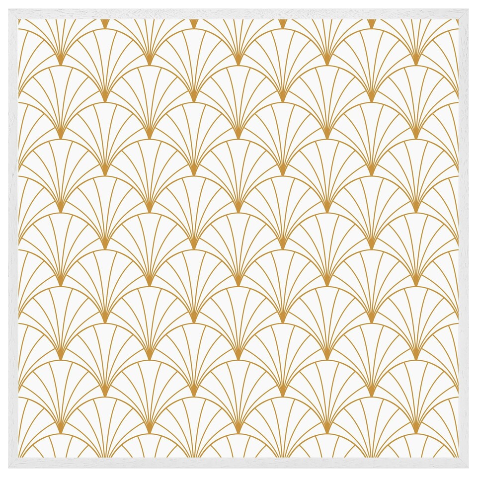 image 1 of Gold shells (Picutre Frame) White | XS
