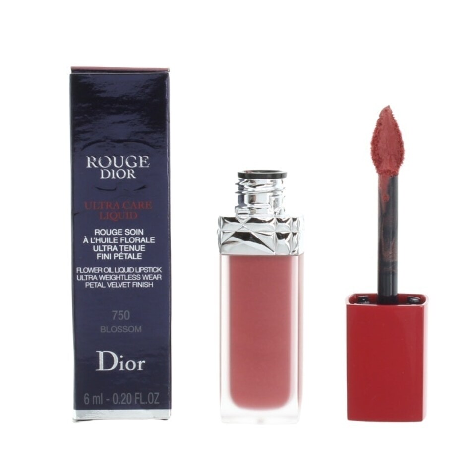 image 1 of Dior Rouge Ultra Care Pink Liquid Lipstick 750 Blossom Pink