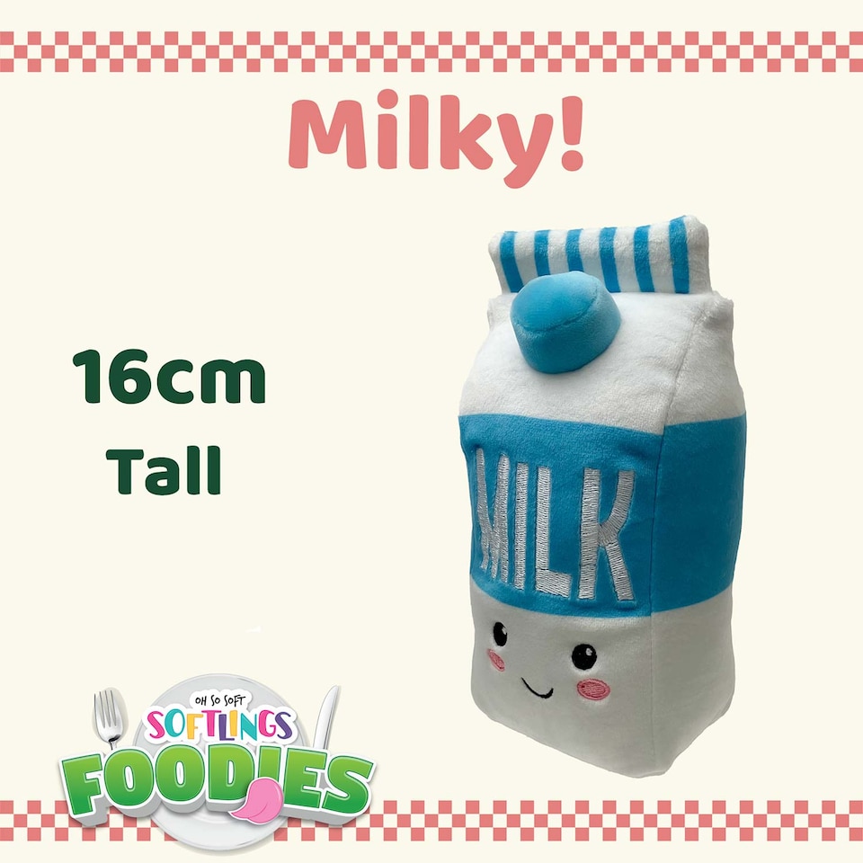 image 1 of vfm-estore food-themed plush soft toy - cuddly fluffy stuffed toy