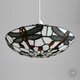 image 1 of ValueLights Tiffany Style Multicolour Ceiling Pendant Shade