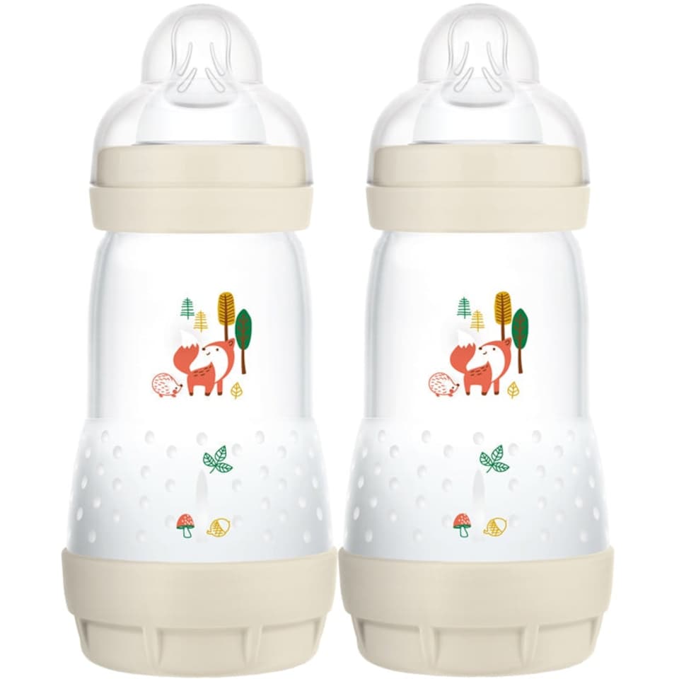 image 1 of MAM Easy Start Anti Colic Bottle Nature 260ml 2Pk