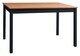 image 4 of Annika Dining Table with 2 Benches in Anthracite | Grey | One Size | 3