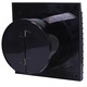 image 4 of 100mm Duct Size Obsidian Black Standard Ventilation Fan Air Flow Extractor