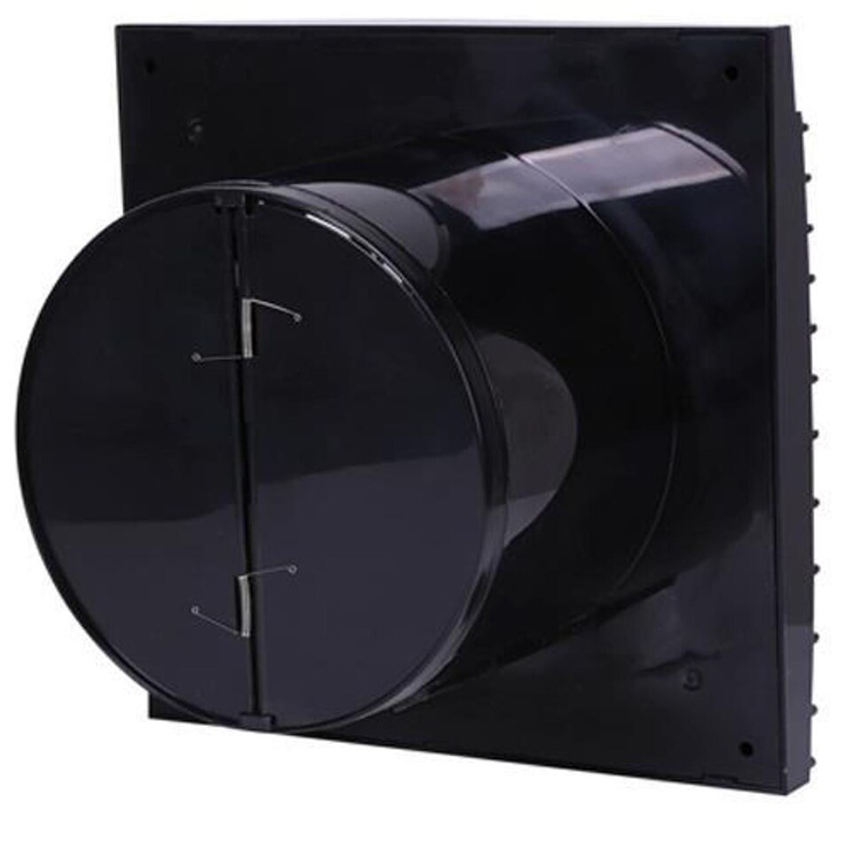 image 1 of 100mm Duct Size Obsidian Black Standard Ventilation Fan Air Flow Extractor