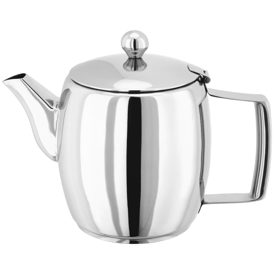 image 1 of Judge Traditional Hob Top Teapot 6 Cup 1.3L Silver