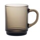 image 4 of Duralex Versailles Glass Coffee Mugs - 260ml Cups for Tea, Hot Drinks - Smoke - Pack of 6