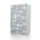 image 2 of Piet Mondrian Art Card Abstract Composition with Gray Lines