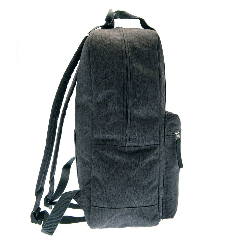 image 1 of Chelsea FC Crest Backpack - Black/Grey - One Size