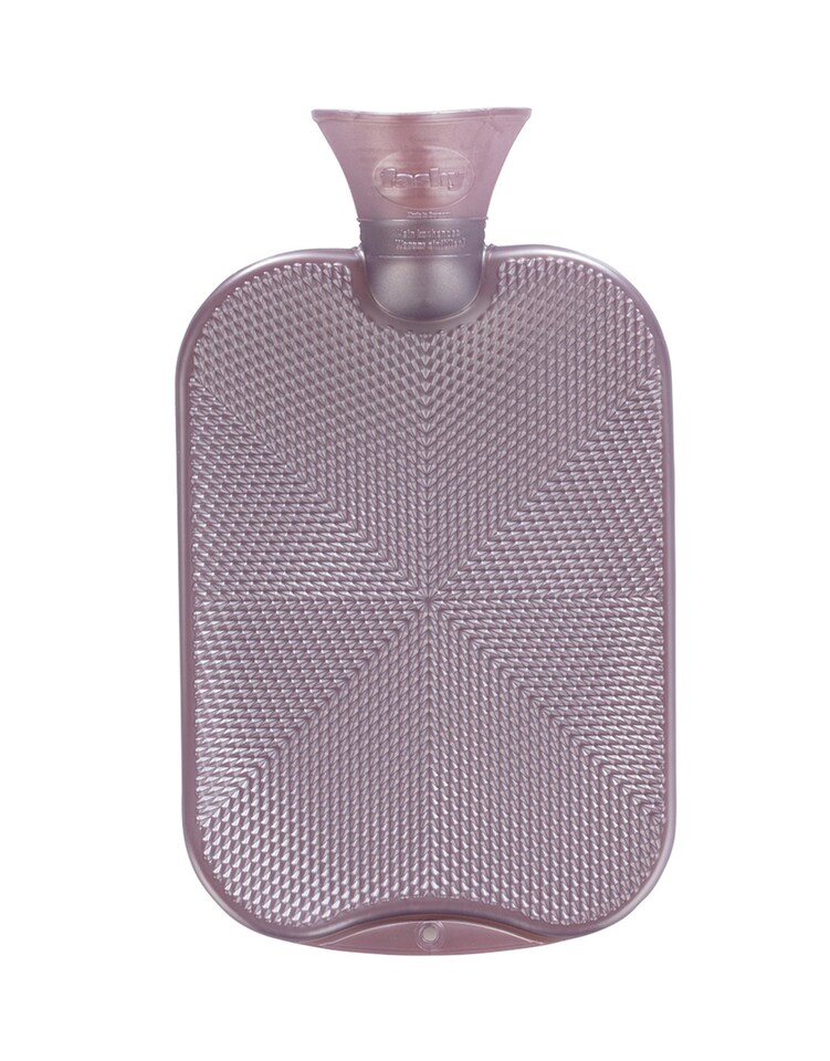 Fashy 2 Litre Crystal Star Pattern Hot Water Bottle