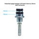 image 3 of M22 Female - M22 Female 14mm & 15mm "Stepped Spigot" Coupling Pressure Washer Hose (22mm) Black | 15m