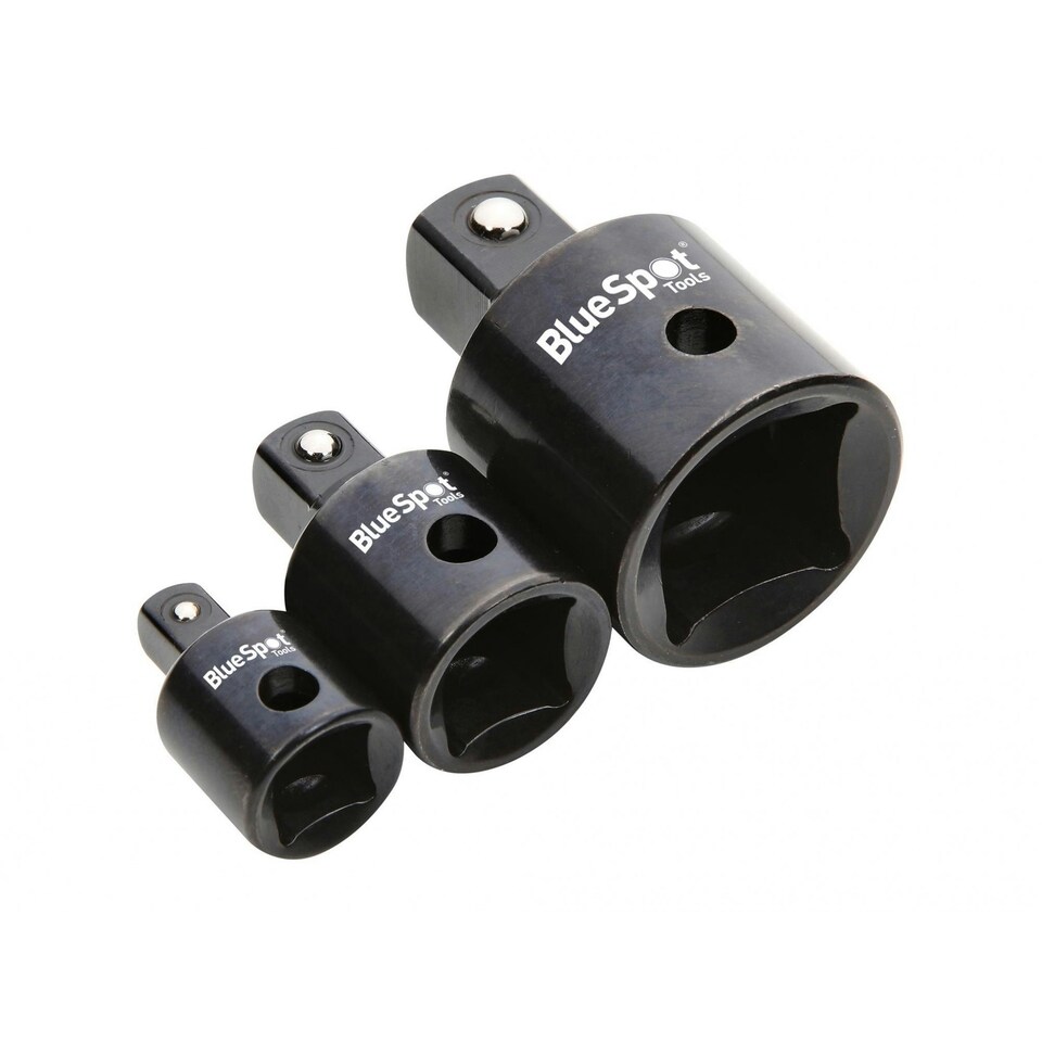 Bluespot Tools Impact Adaptor Set, 3 Piece - Multi Colour - One Size