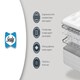 image 5 of Sealy Mellbreak Ortho Plus Mattress White | King