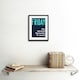 image 2 of Friday Second Favourite F Word Funny Quote 9x7" Black Framed Wall Art Print