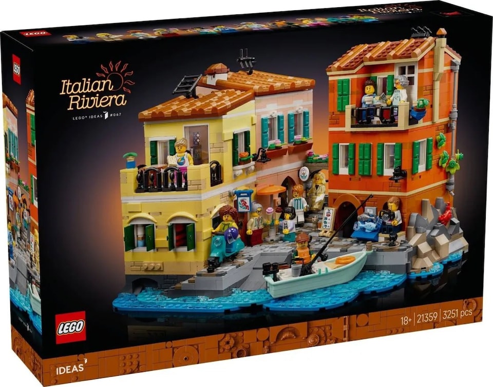 image 1 of LEGO Ideas 21359 The Italian Riviera
