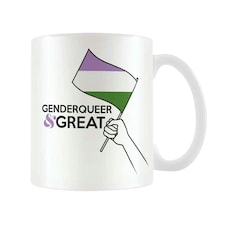 PRIDE (GENDERQUEER) MUG - MUGS - GENERIC MUGS N/A