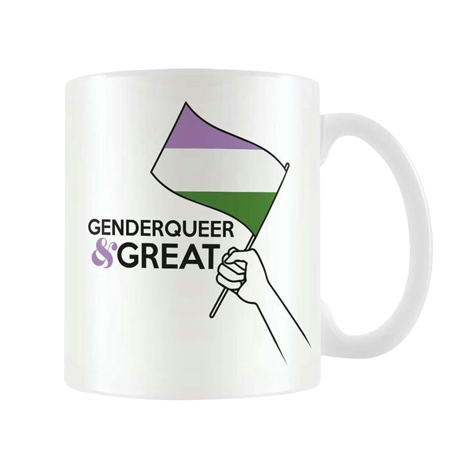 PRIDE (GENDERQUEER) MUG - MUGS - GENERIC MUGS N/A