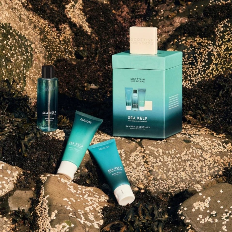 image 1 of Scottish Fine Soaps Sea Kelp Pamper Essentials Gift Set