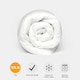 image 3 of OHS Winter Lightweight Anti-Allergy Breathable 13.5 Tog Quilt Duvet, King - White
