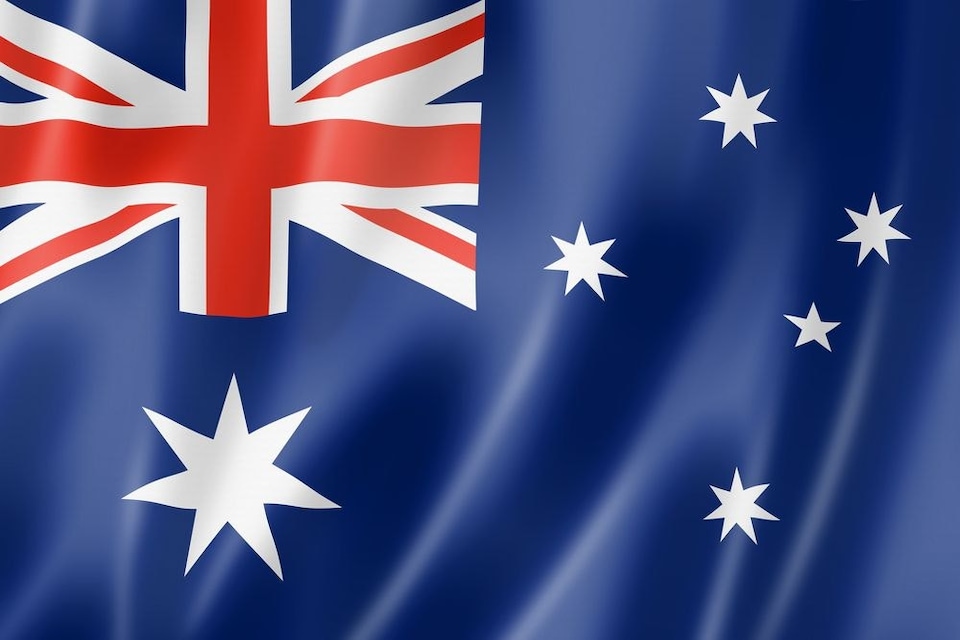 image 1 of Australia Flag 5x3ft With Eyelets | Blue