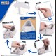 image 6 of Trainer Armour Heel Hole Preventers - Shoe Lining Reinforcement - 1 Pair | Black | Black