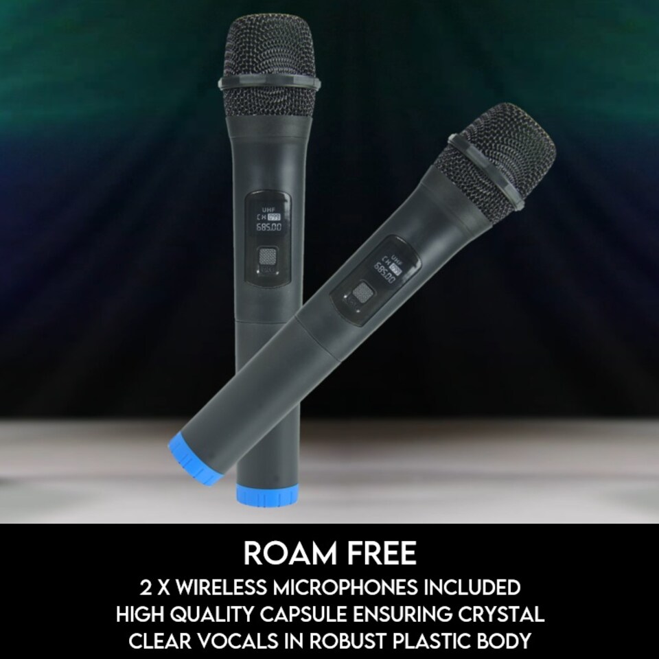 image 1 of Mr Entertainer Moonbox All-In-One Karaoke Machine