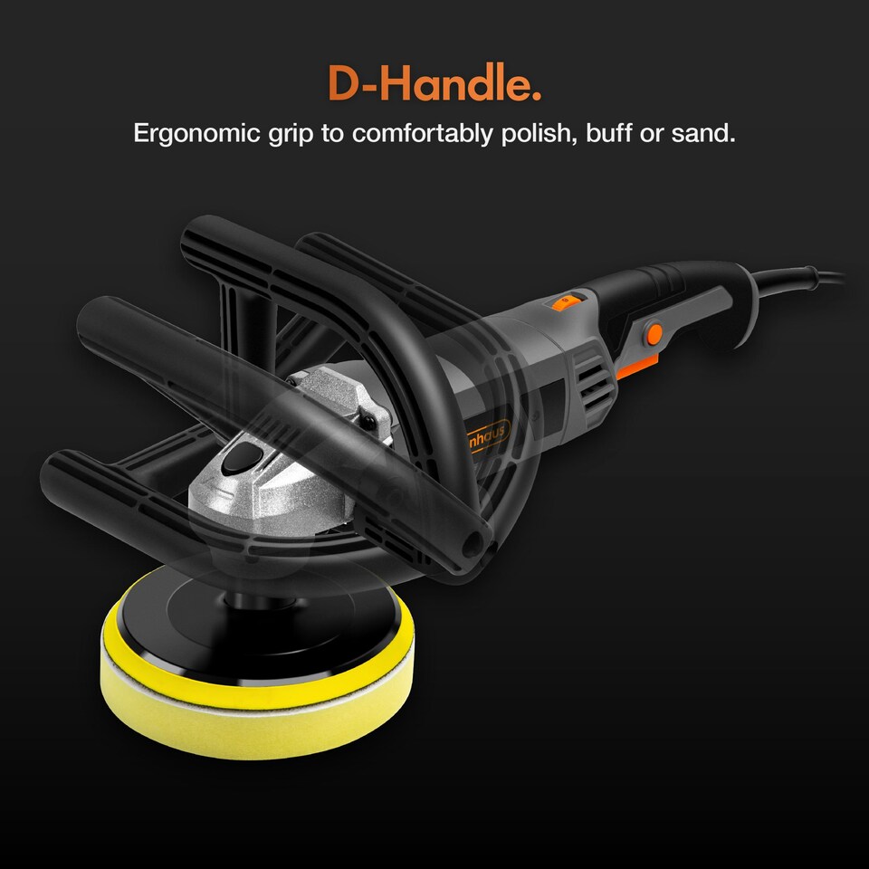image 1 of VonHaus Rotary Polisher and Sanding Car Buffer Machine