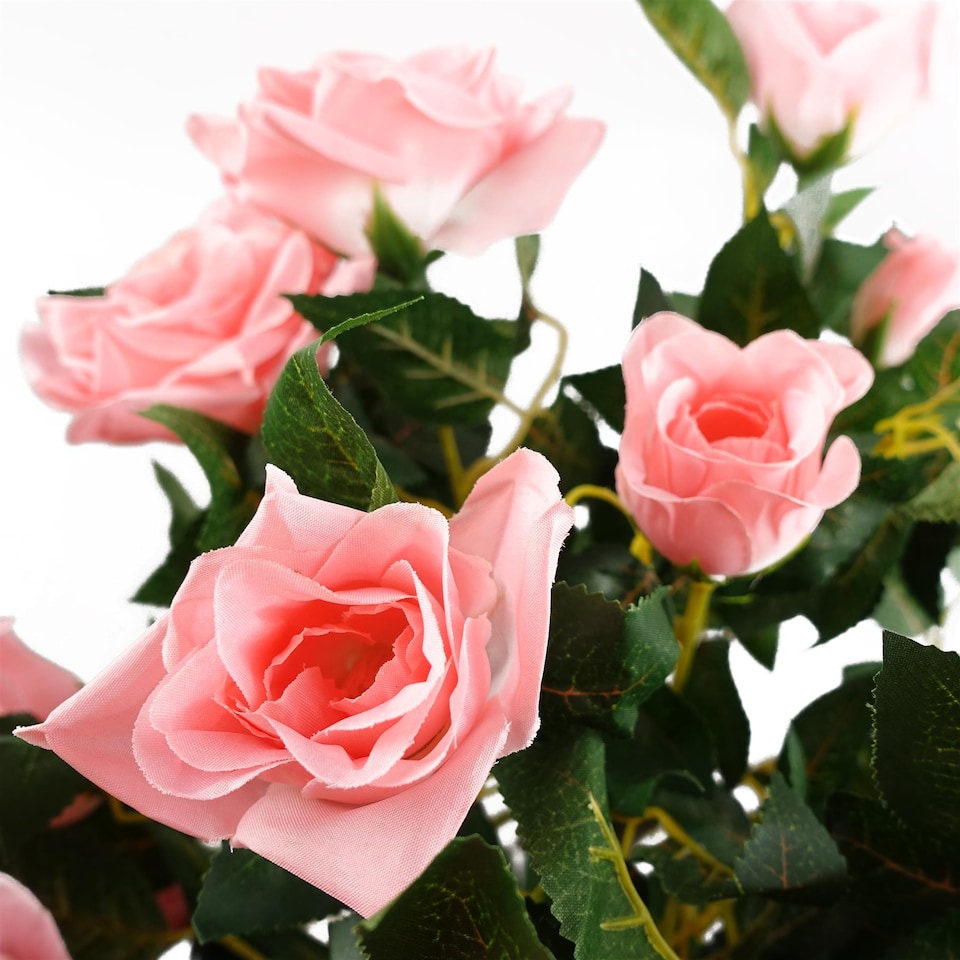 image 1 of Artificial Pink Rose Tree Wedding Twisted Vine Detail 90cm (3ft)