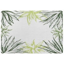 Green Leaf Border (Rug) Multi | XL: 160x230cm