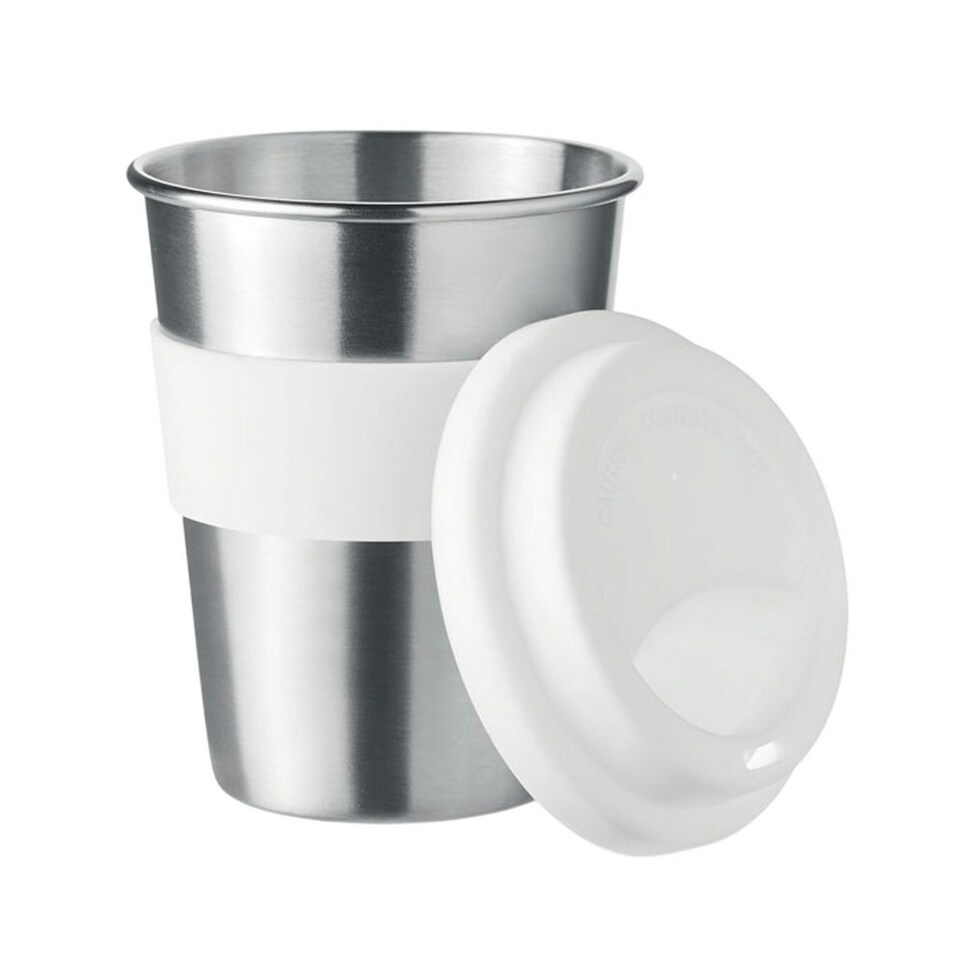 image 1 of MidOcean Irmug Stainless Steel 350ml Tumbler - White - One Size White