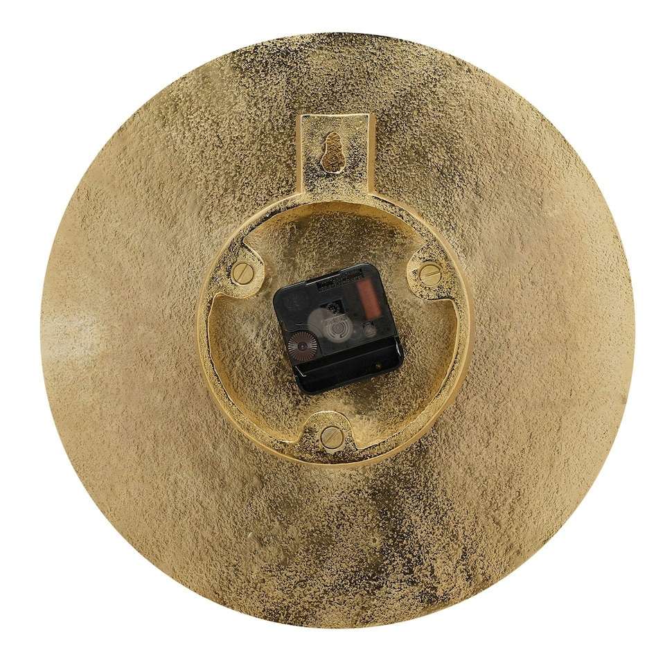 image 1 of Interval Metal Wall Clock 30cm - Gold Gold