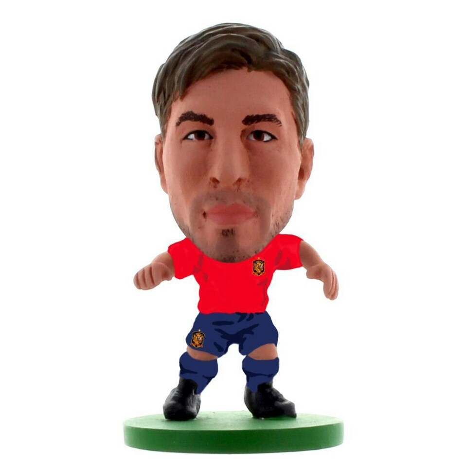 Spain Sergio Ramos SoccerStarz Figurine - Red/Navy - One Size