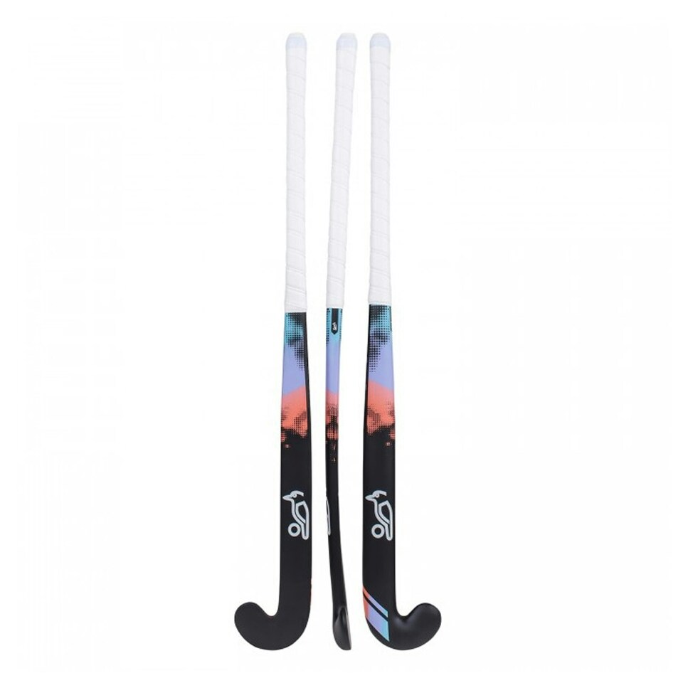 image 1 of Kookaburra Logo M-Bow Echo Hockey Stick - White/Black - One Size